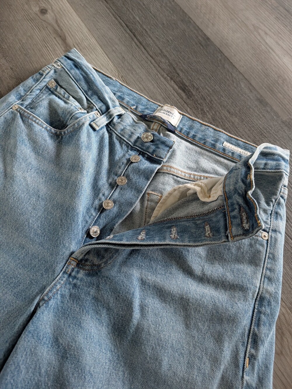 CITIZENS OF HUMANITY c of h ayla baggy jeans 27 28 - Picture 9 of 12